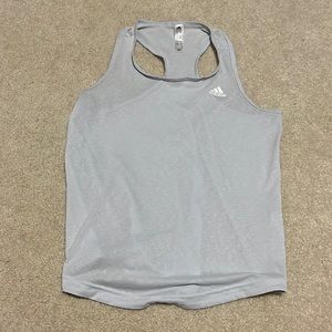 Adidas Aeroready Tank Top Light Blue Size Small